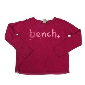 Girls Bench. Pink Long Sleeve Shirt